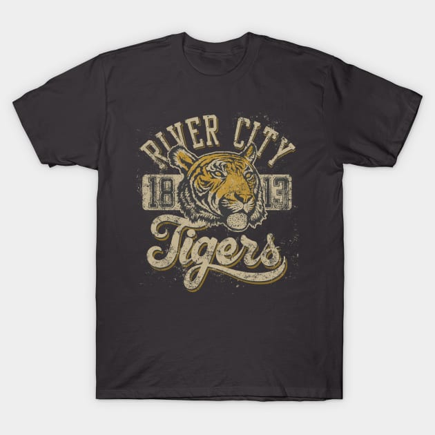 River City - Tigers T-Shirt by viSionDesign